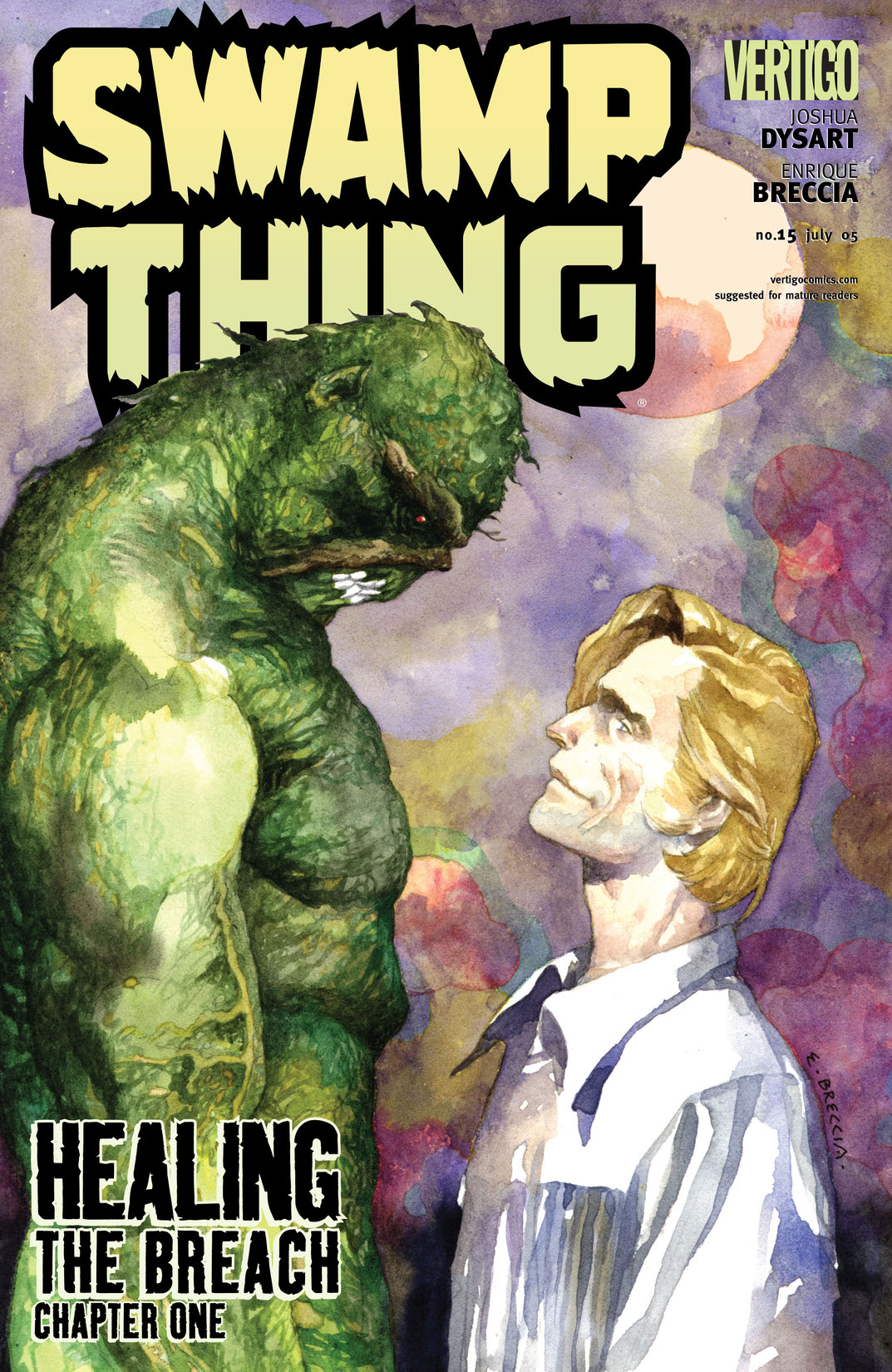 Swamp Thing (2004-) #15 preview images