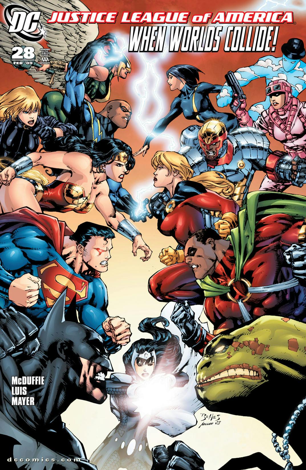 Justice League of America (2006-) #28 preview images