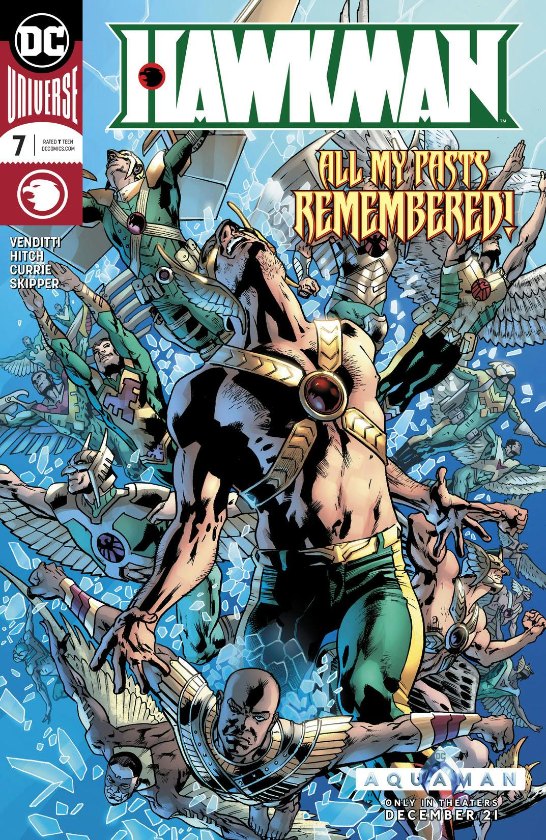 Hawkman (2018-) #7 preview images