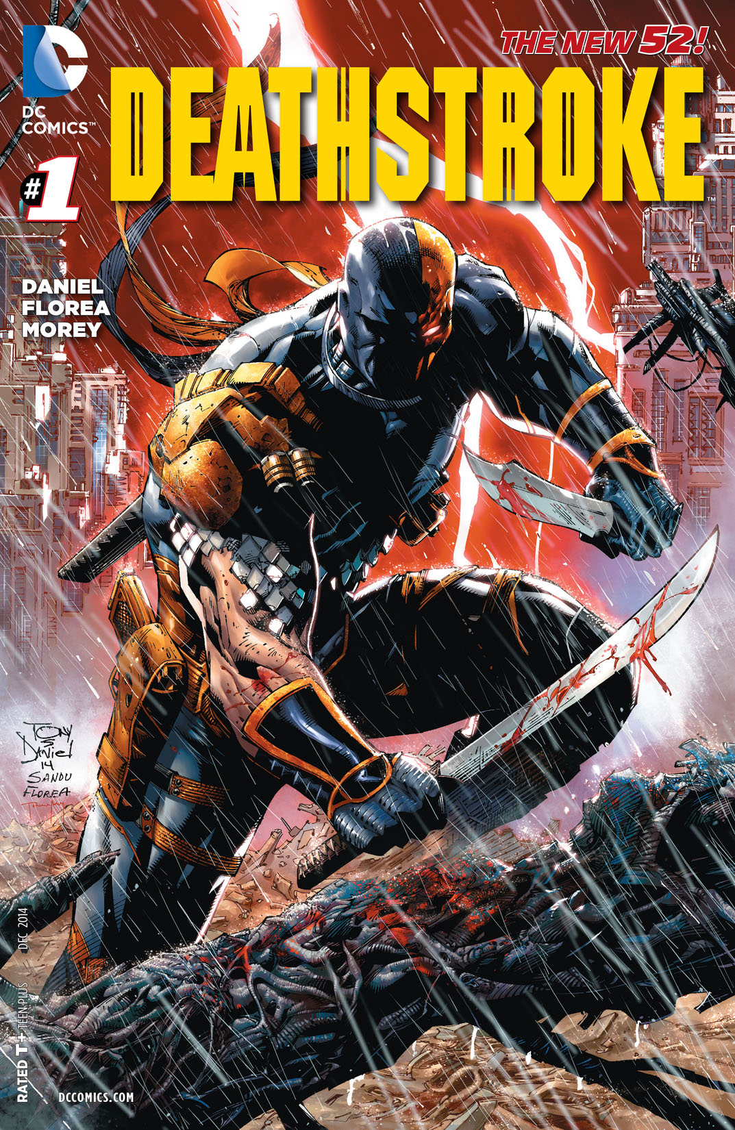 Deathstroke (2014-) #1 preview images