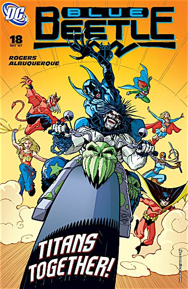 Blue Beetle (2006-) #18 preview images