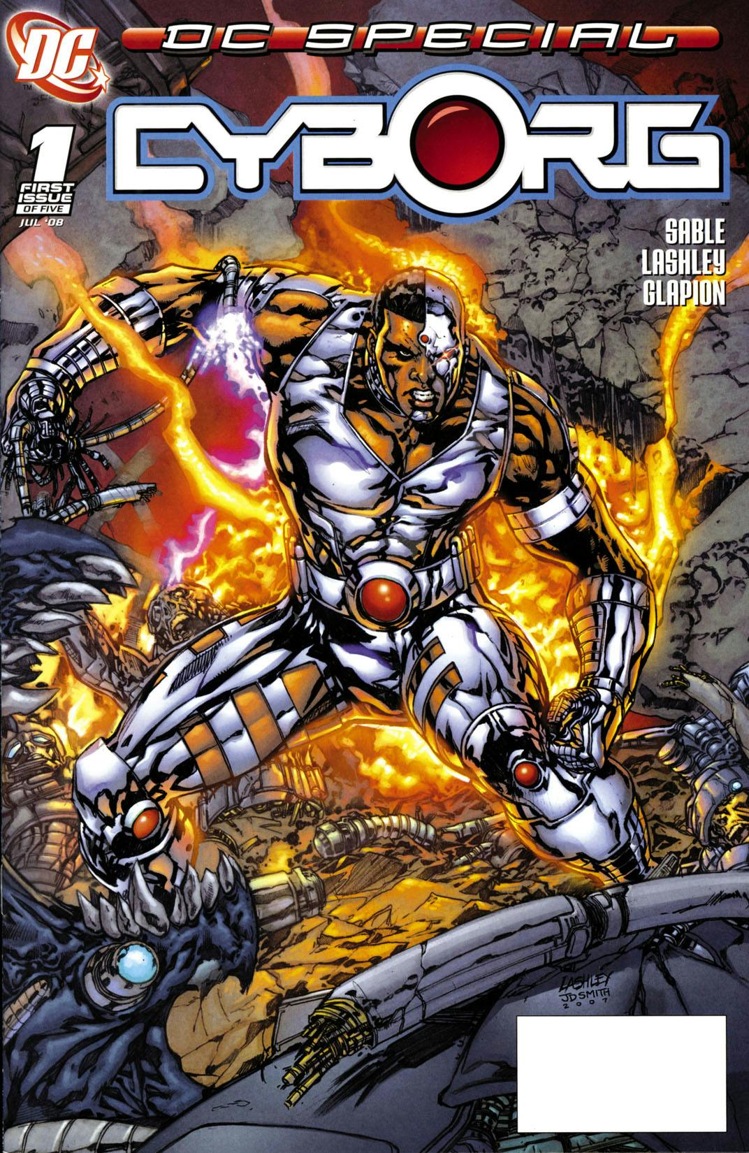 DC Special Cyborg #1 preview images