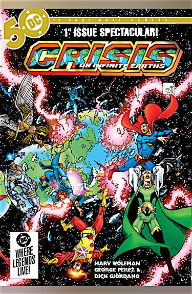 Crisis on Infinite Earths #1 preview images