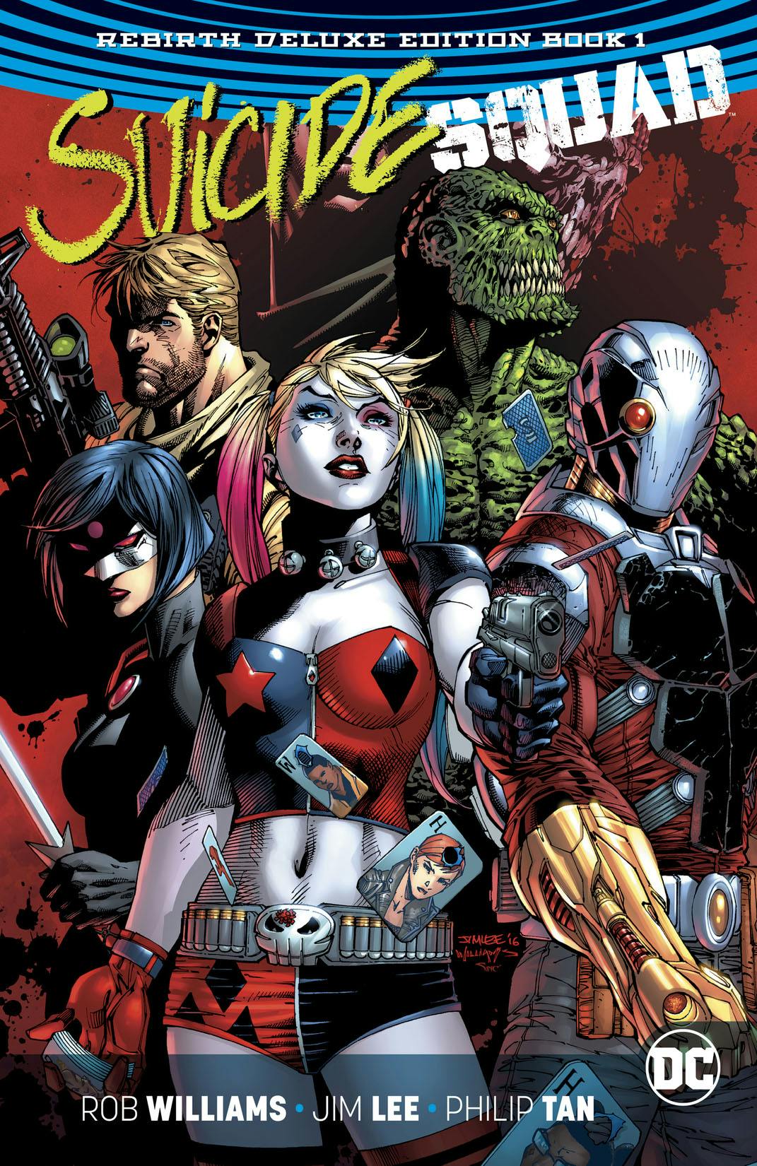 Suicide Squad: The Rebirth Deluxe Edition Book 1 preview images