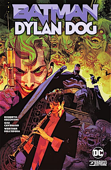 Batman/Dylan Dog preview images