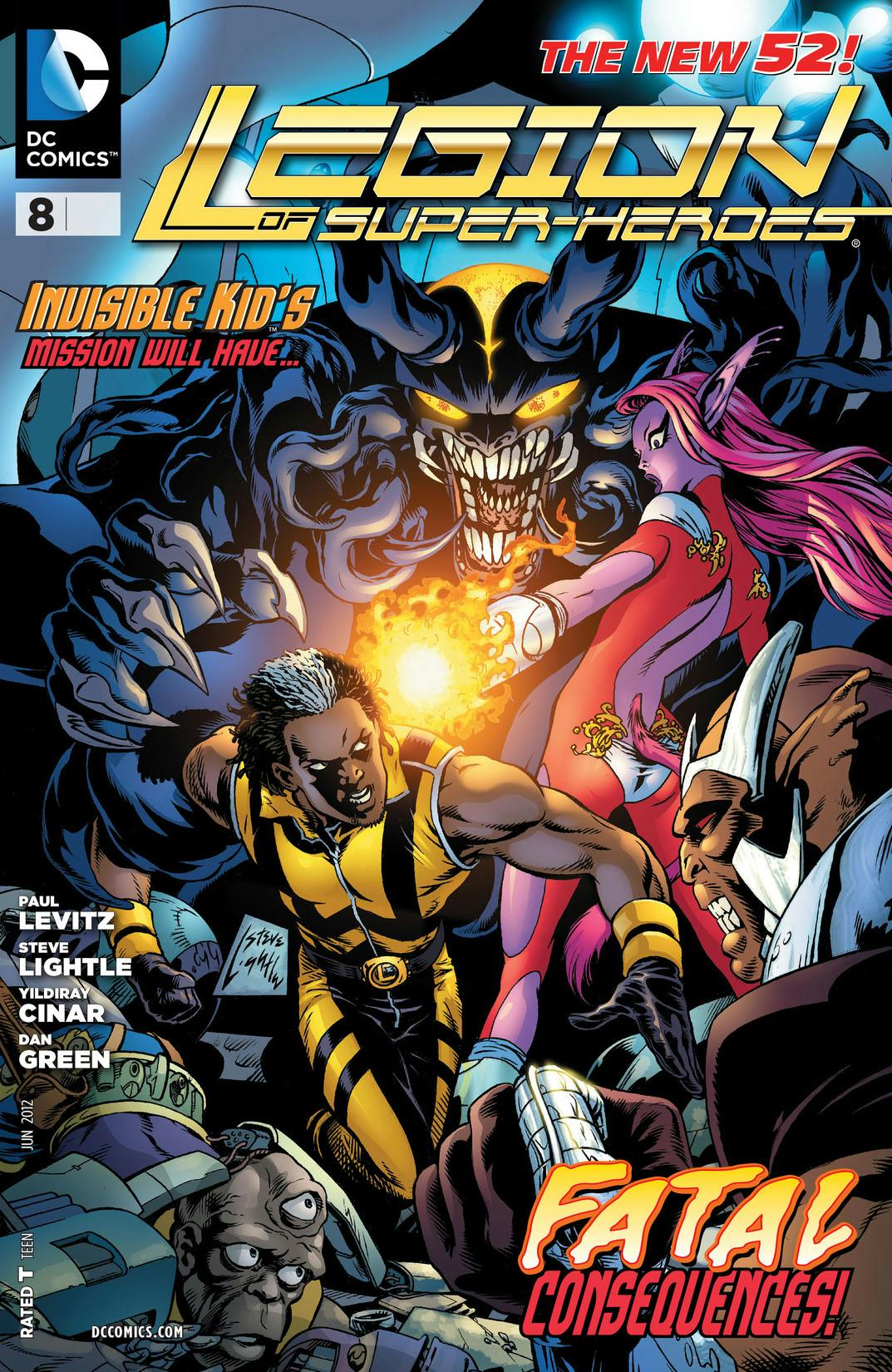 Legion of Super-Heroes (2011-) #8