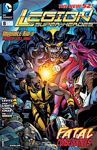 Legion of Super-Heroes (2011-) #8 preview images