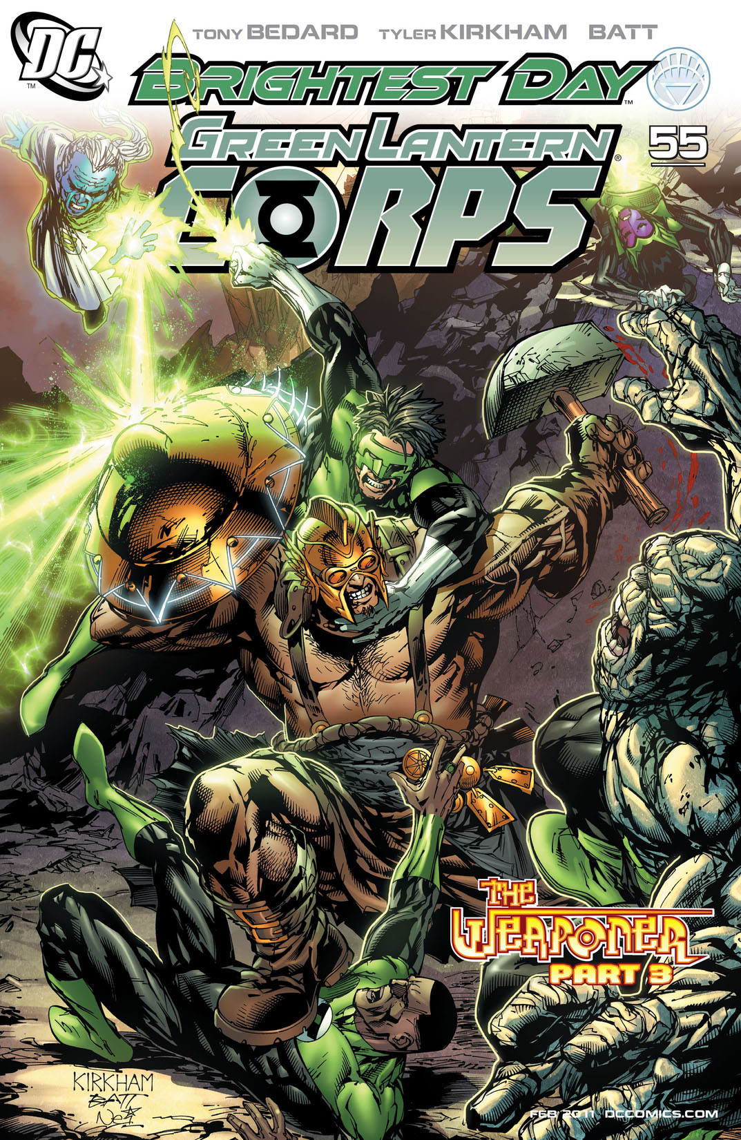 Green Lantern Corps (2006-) #55 preview images
