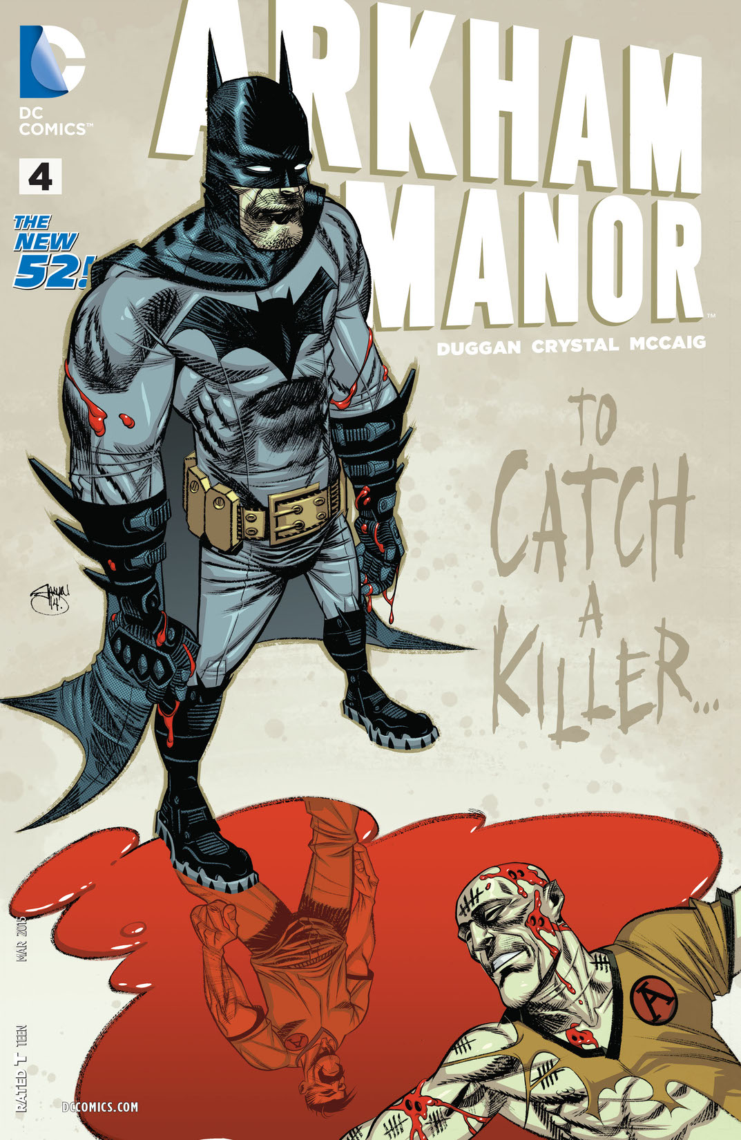 Arkham Manor #4 preview images
