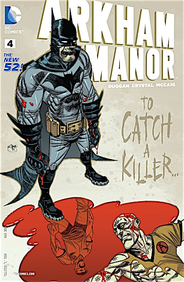 Arkham Manor #4 preview images