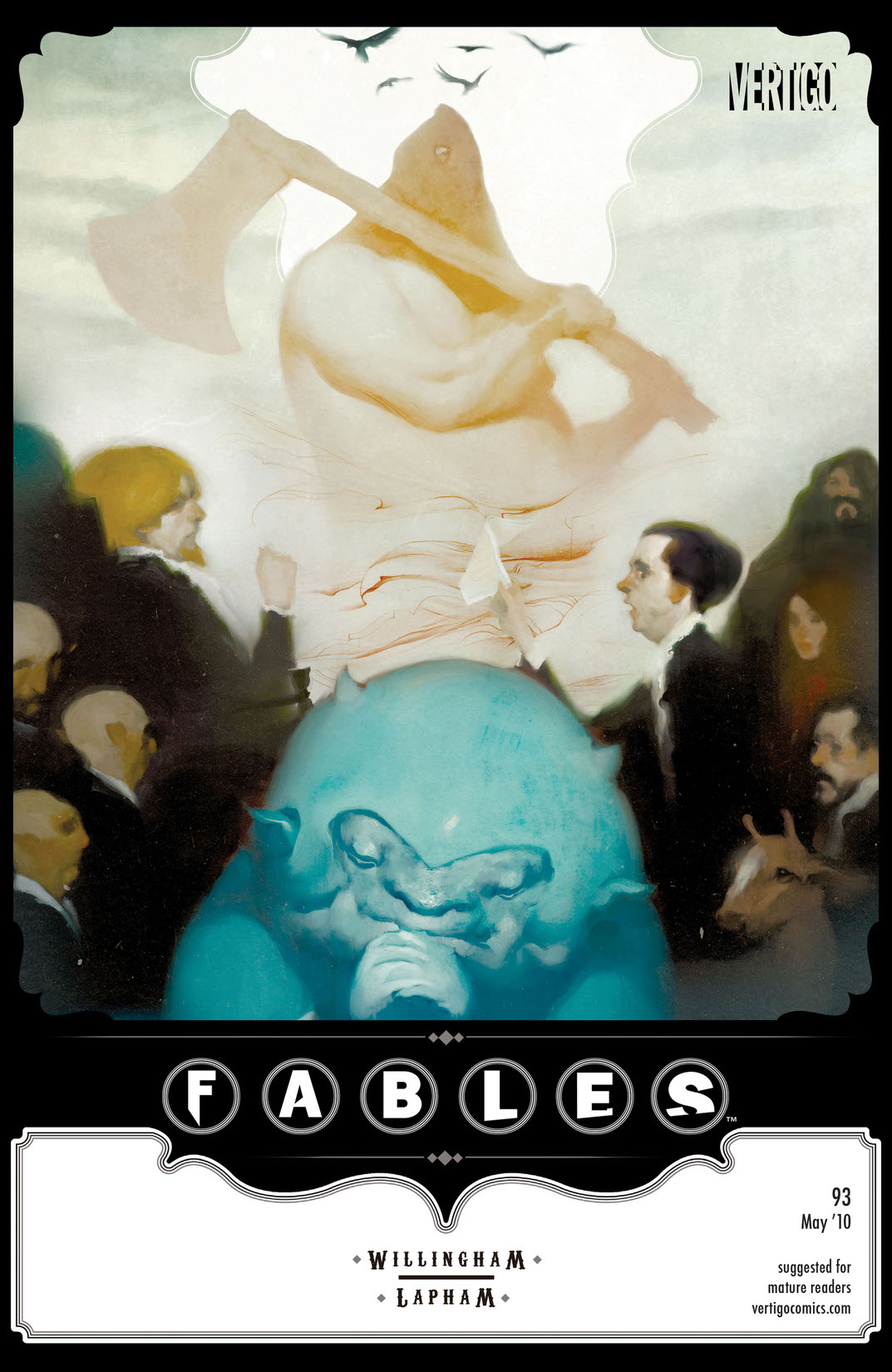 Fables #93 preview images