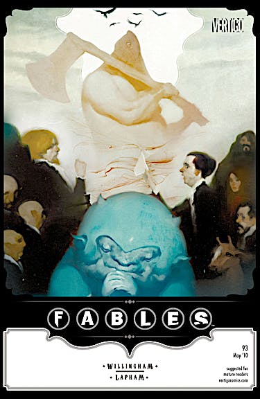 Fables #93 preview images