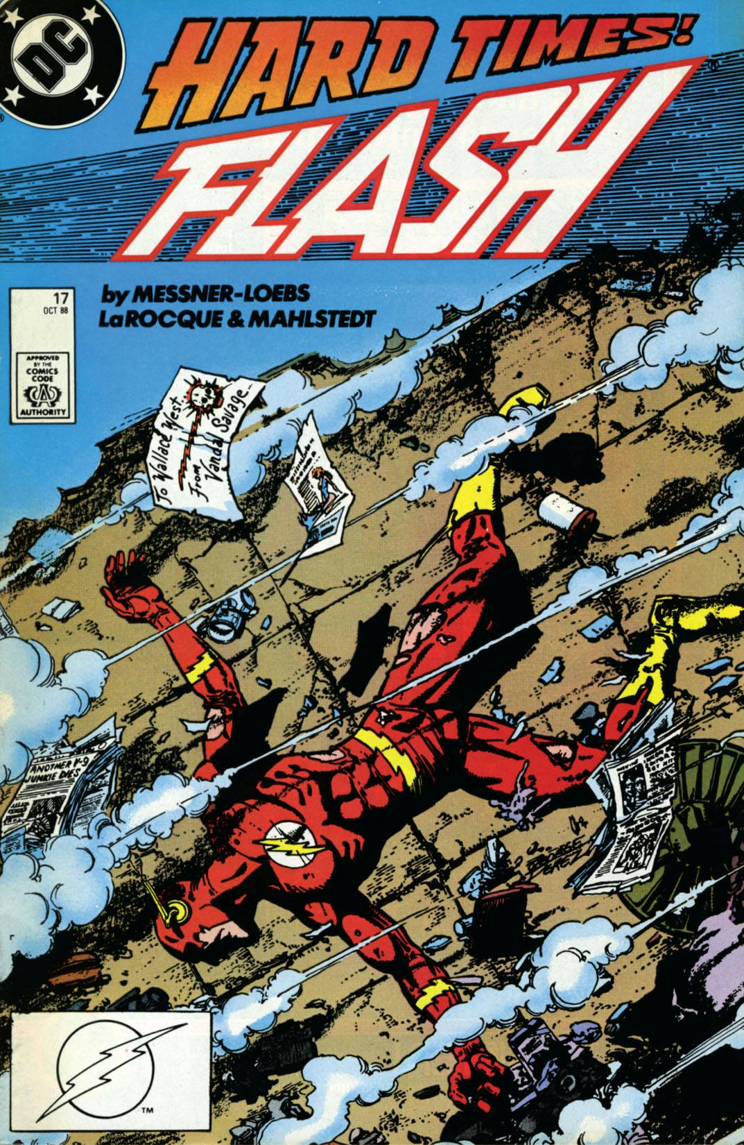 The Flash (1987-2009) #17 preview images