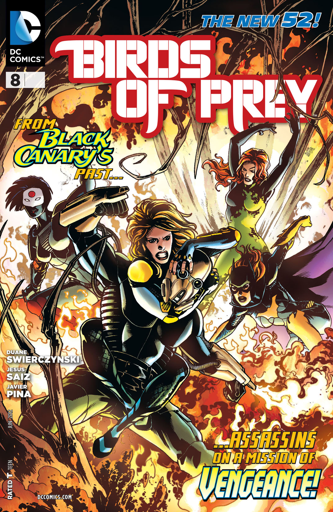 Birds of Prey (2011-) #8 preview images