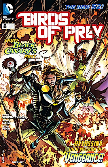 Birds of Prey (2011-) #8 preview images