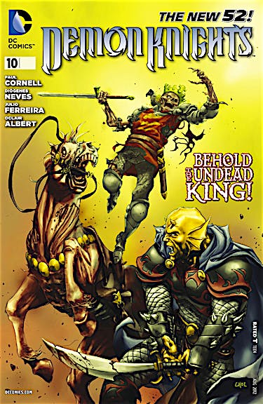 Demon Knights #10 preview images