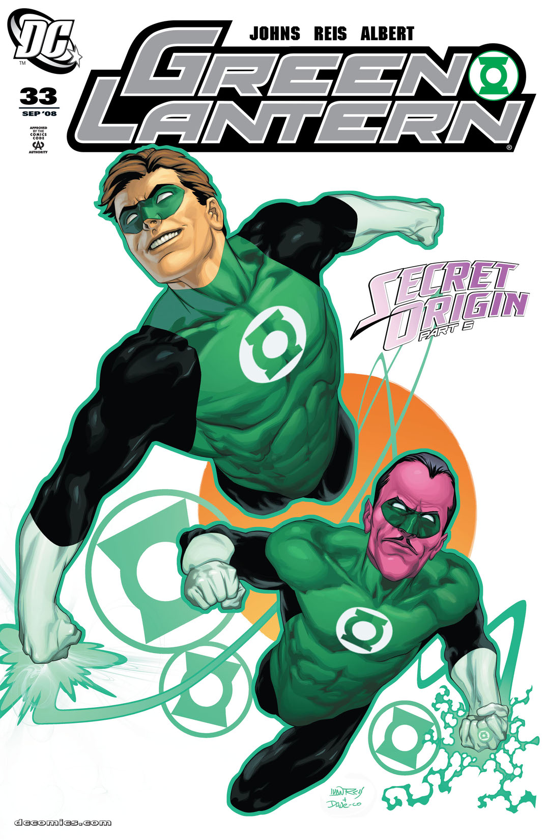 Green Lantern (2005-) #33 preview images