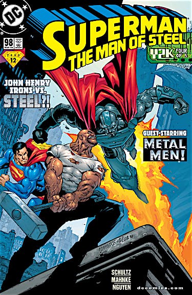 Superman: The Man of Steel #98 preview images