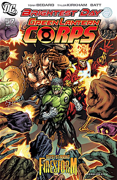 Green Lantern Corps (2006-) #57 preview images