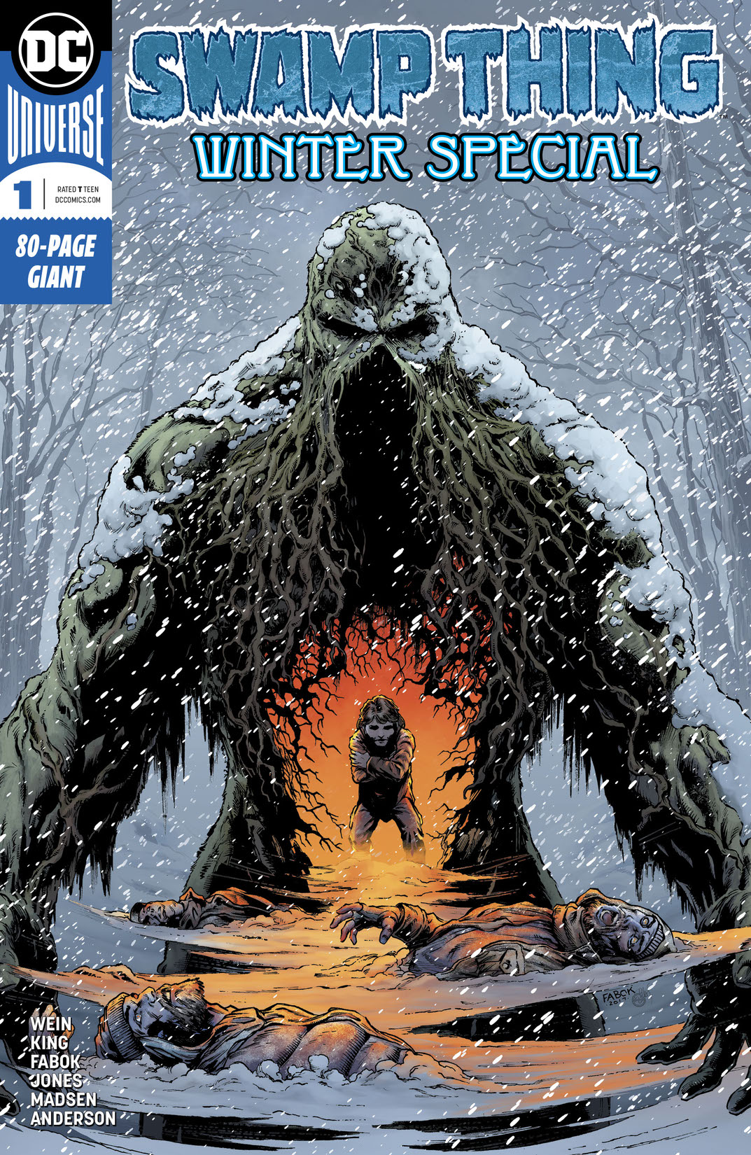 Swamp Thing Winter Special #1 preview images