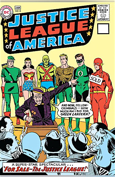 Justice League of America (1960-) #8 preview images