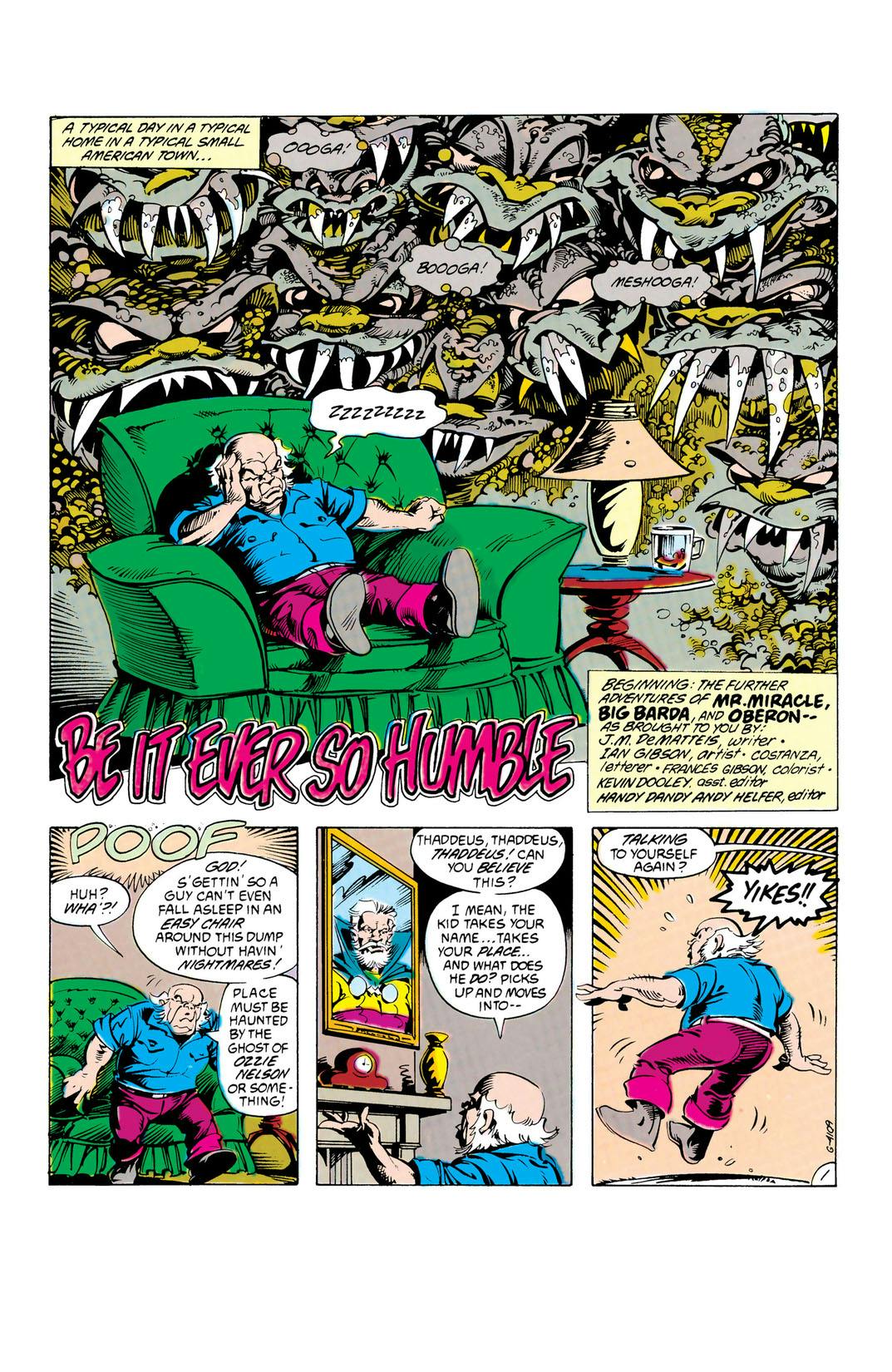 Mister Miracle (1989-1991) series preview1