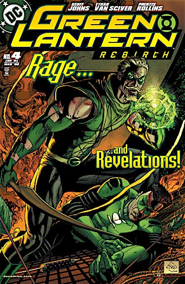 Green Lantern: Rebirth #4 preview images