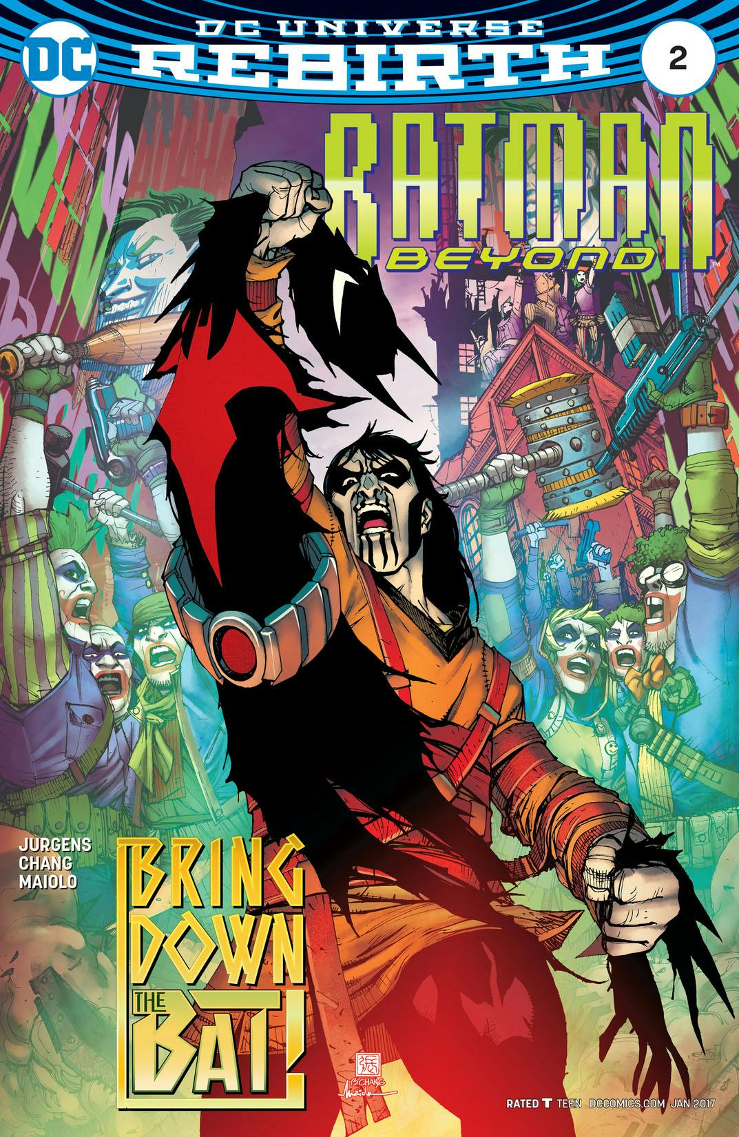 Batman Beyond (2016-) #2 preview images