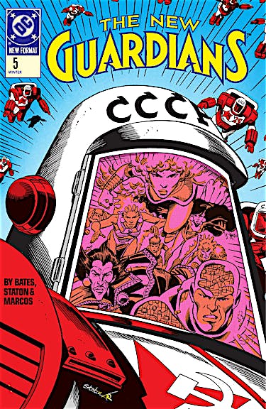 The New Guardians #5 preview images