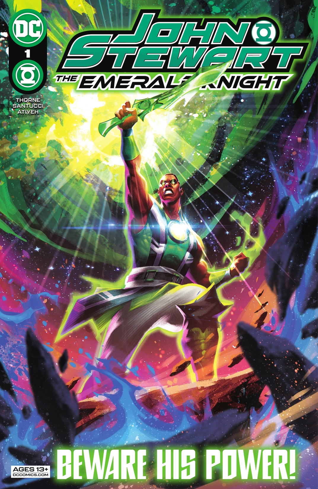 John Stewart: The Emerald Knight #1 preview images