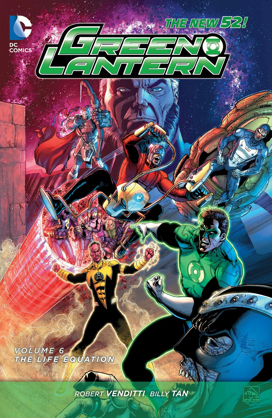 Green Lantern Vol. 6: The Life Equation preview images