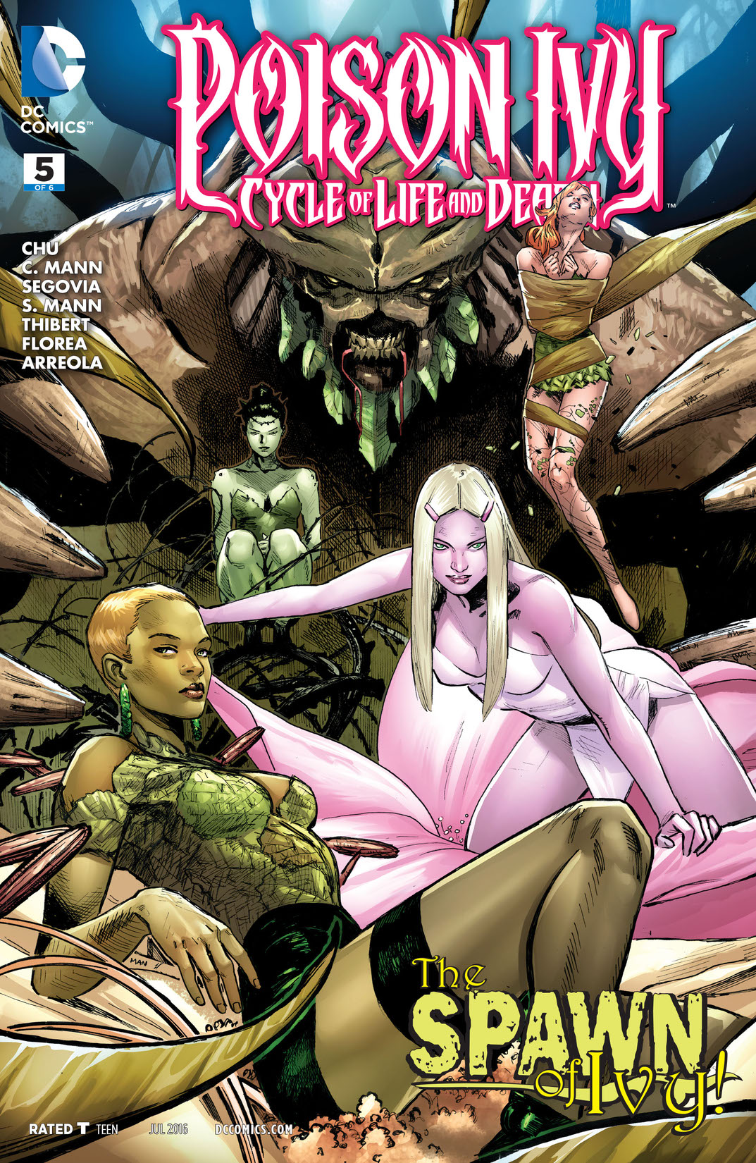 Poison Ivy: Cycle of Life and Death #5 preview images