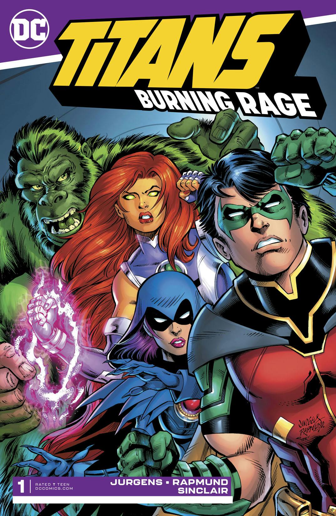 Titans: Burning Rage #1