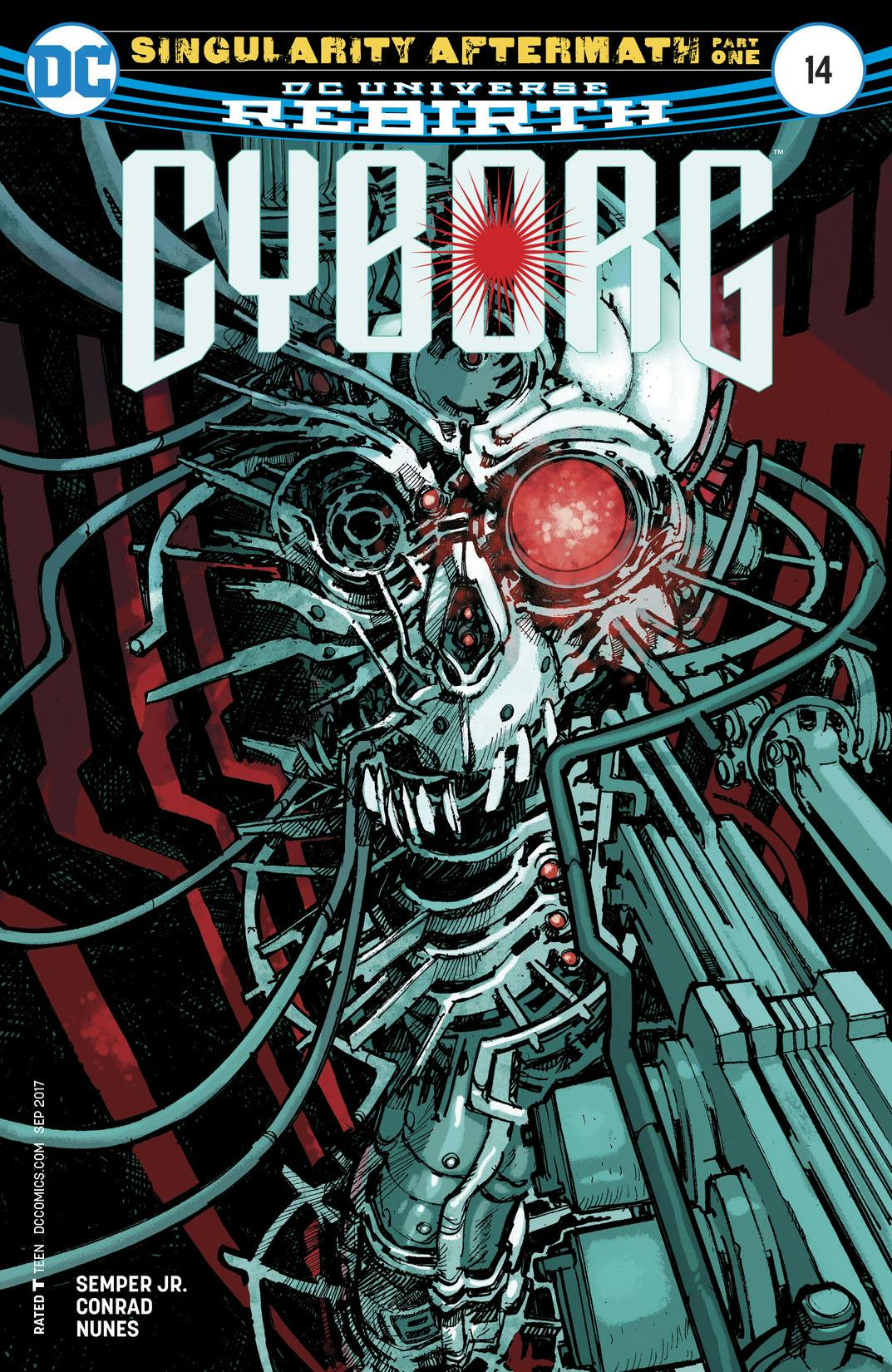 Cyborg (2016-) #14 preview images