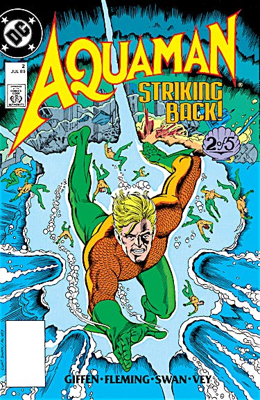 Aquaman (1989-1989) #2 preview images
