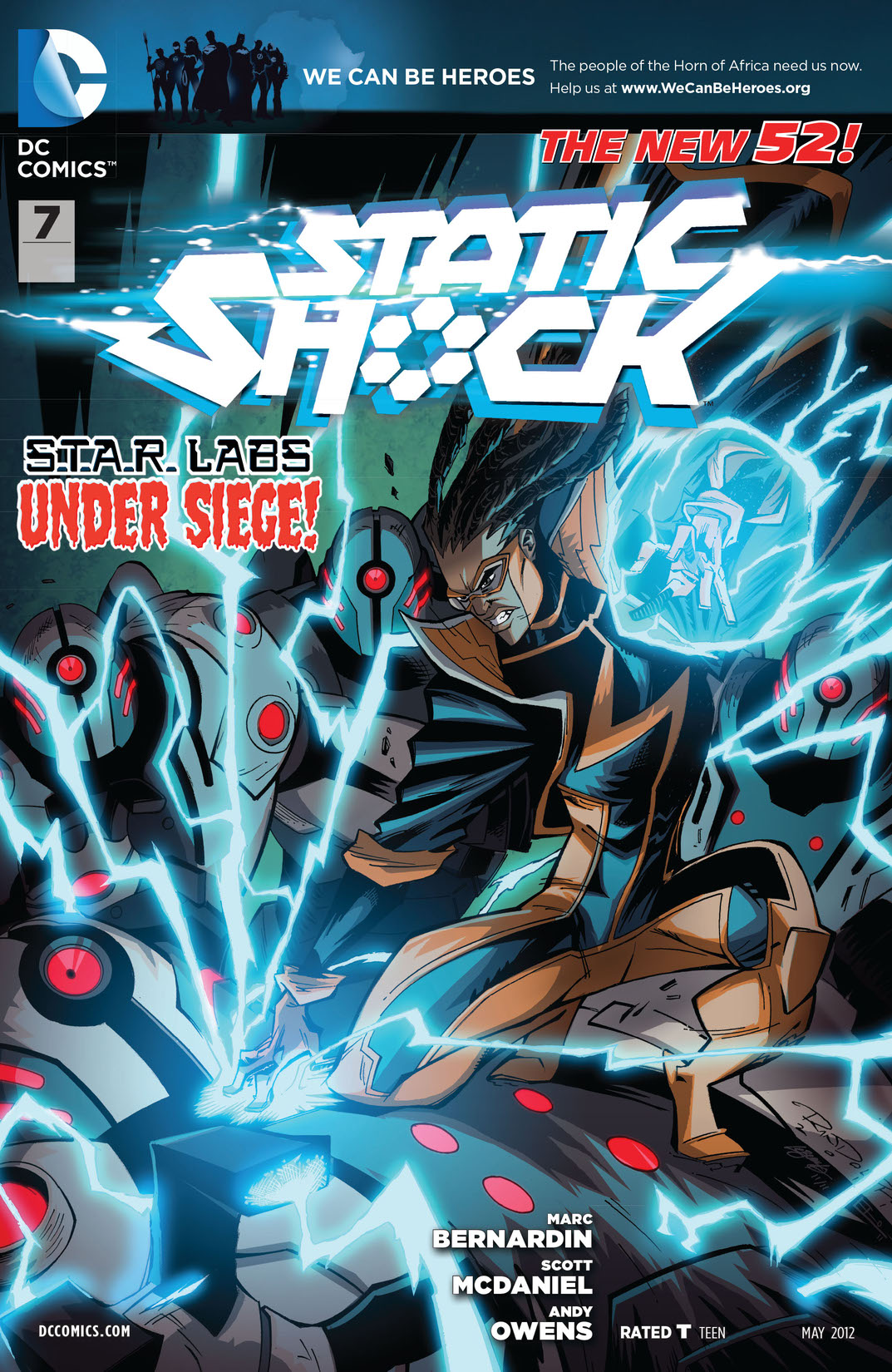 Static Shock #7 preview images
