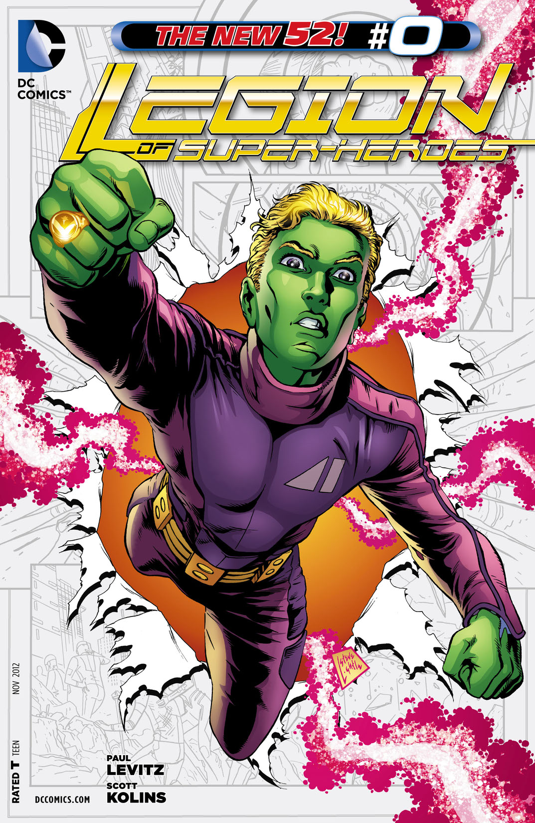 Legion of Super-Heroes (2011-) #0 preview images