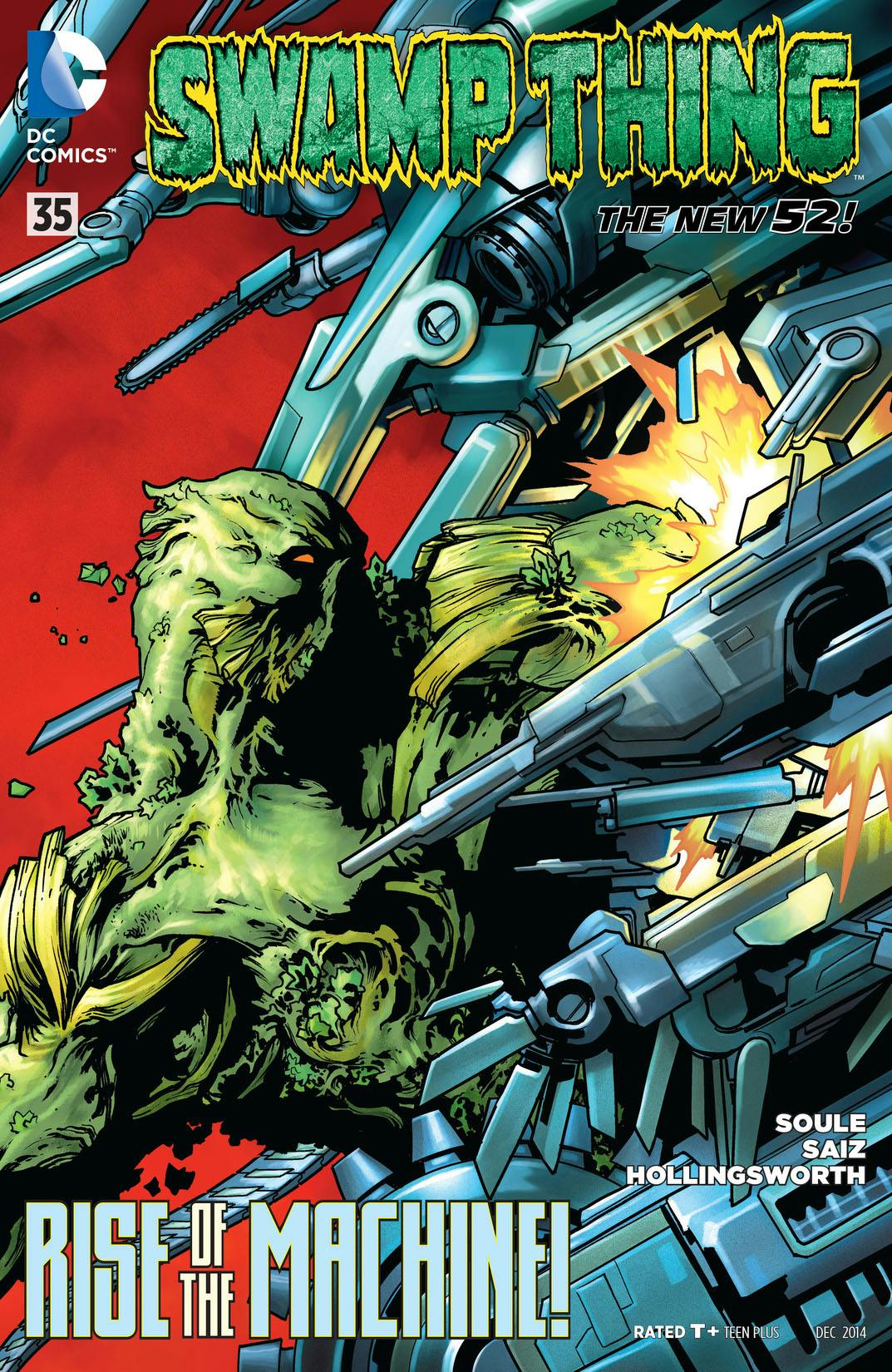 Swamp Thing (2011-) #35 preview images