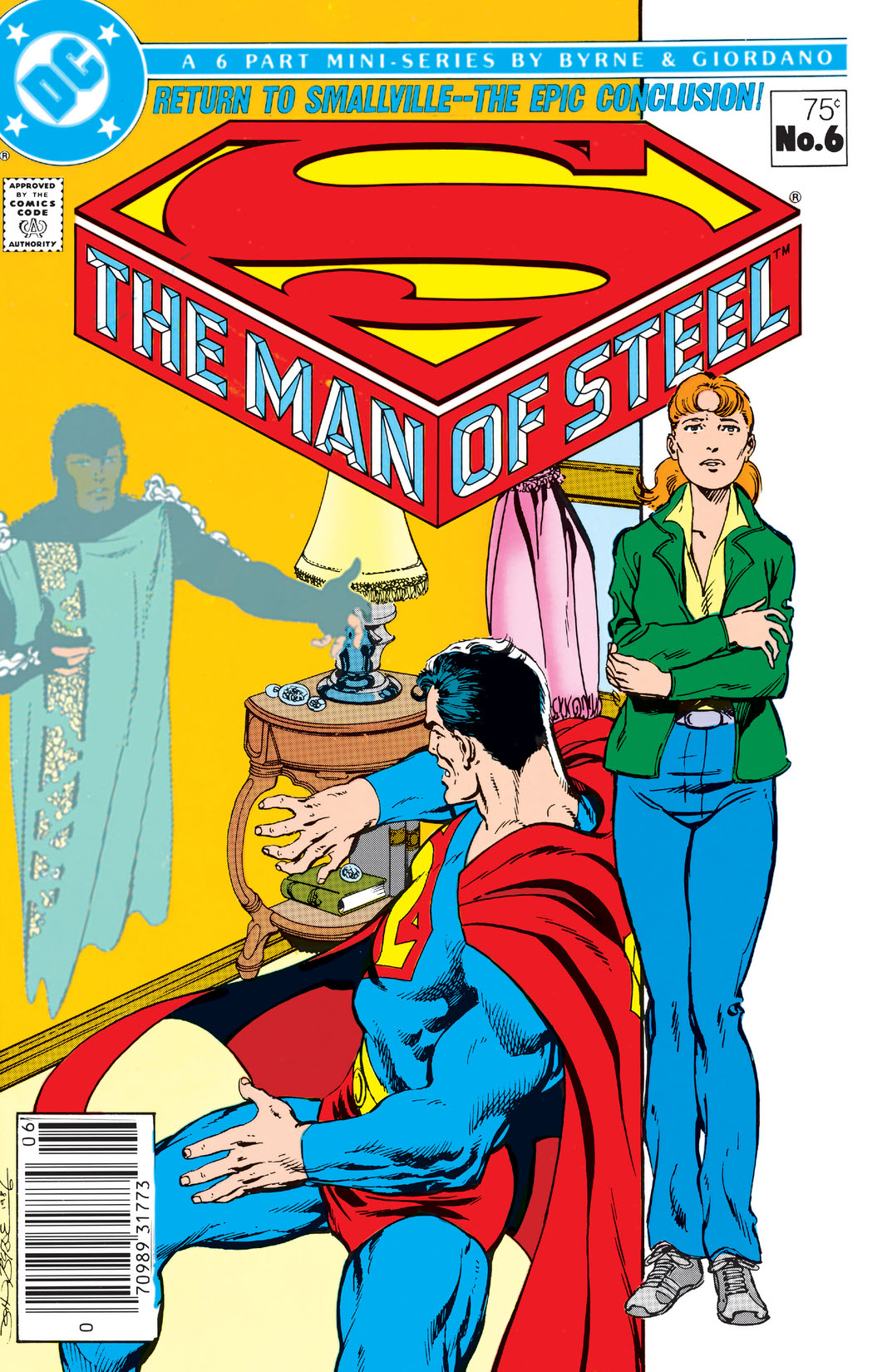 The Man of Steel #6 preview images