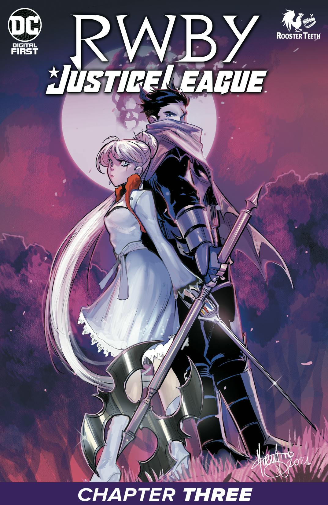 RWBY/Justice League #3 preview images