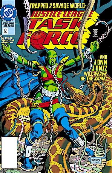 Justice League Task Force #8 preview images