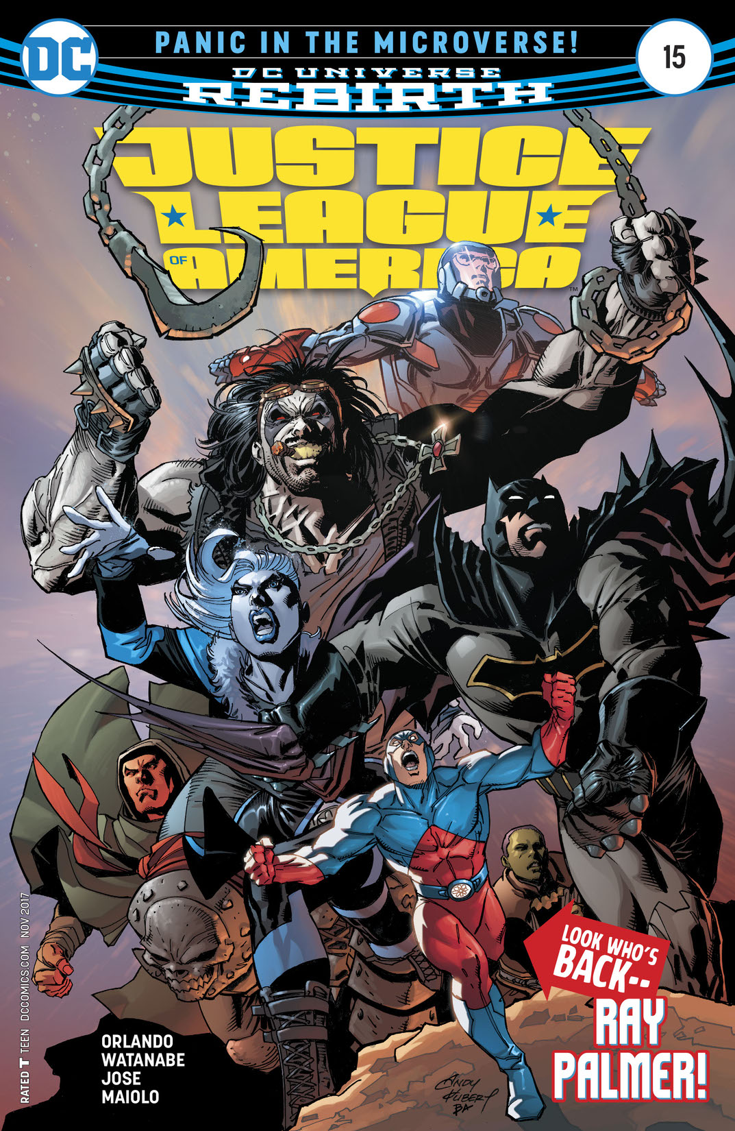 Justice League of America (2017-) #15 preview images