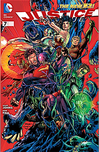 New 52 Justice League DC Go! Edition #13 preview images