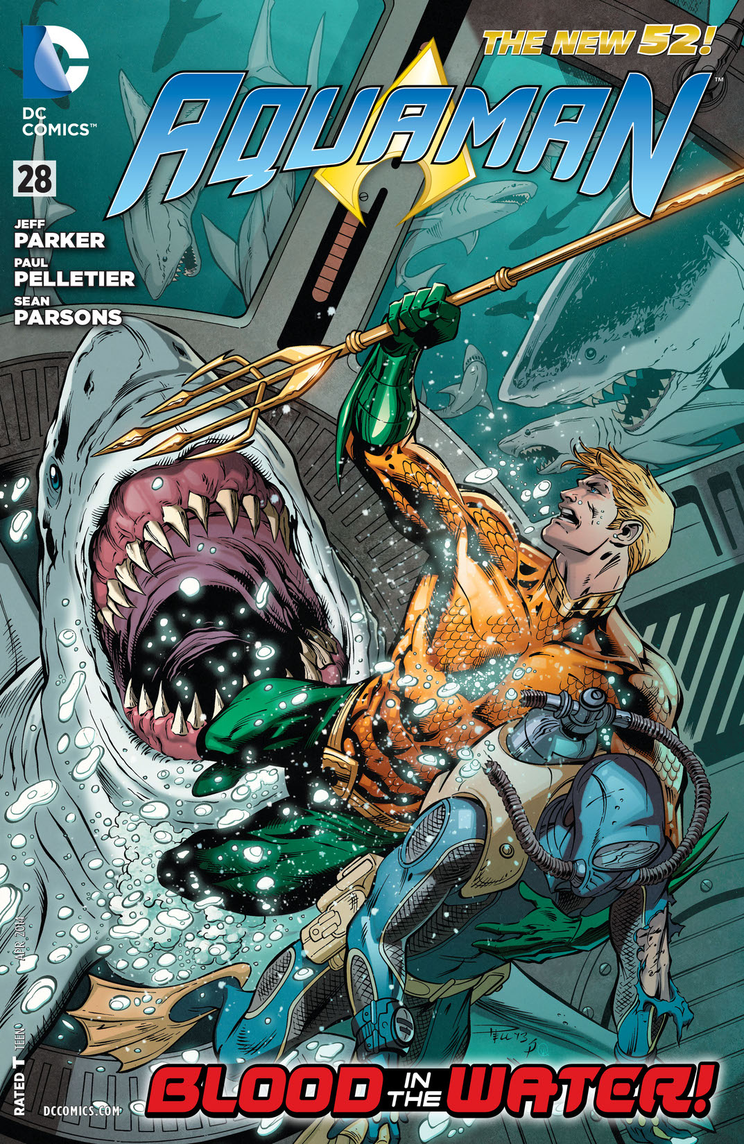 Aquaman (2011-) #28 preview images