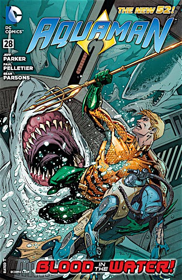 Aquaman (2011-) #28 preview images