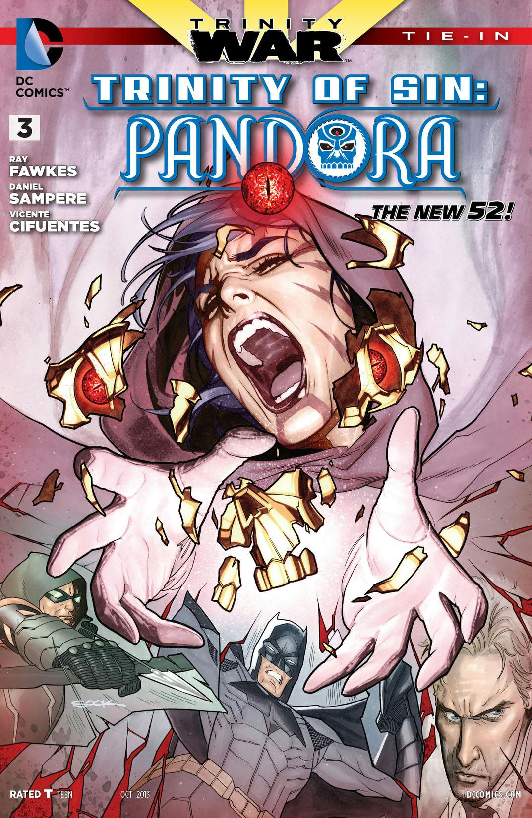 アメコミ・英語版　TRINITY OF SIN 　6冊セット Trinity of Sin - Pandora Vol. 1: The Curse (The New 52