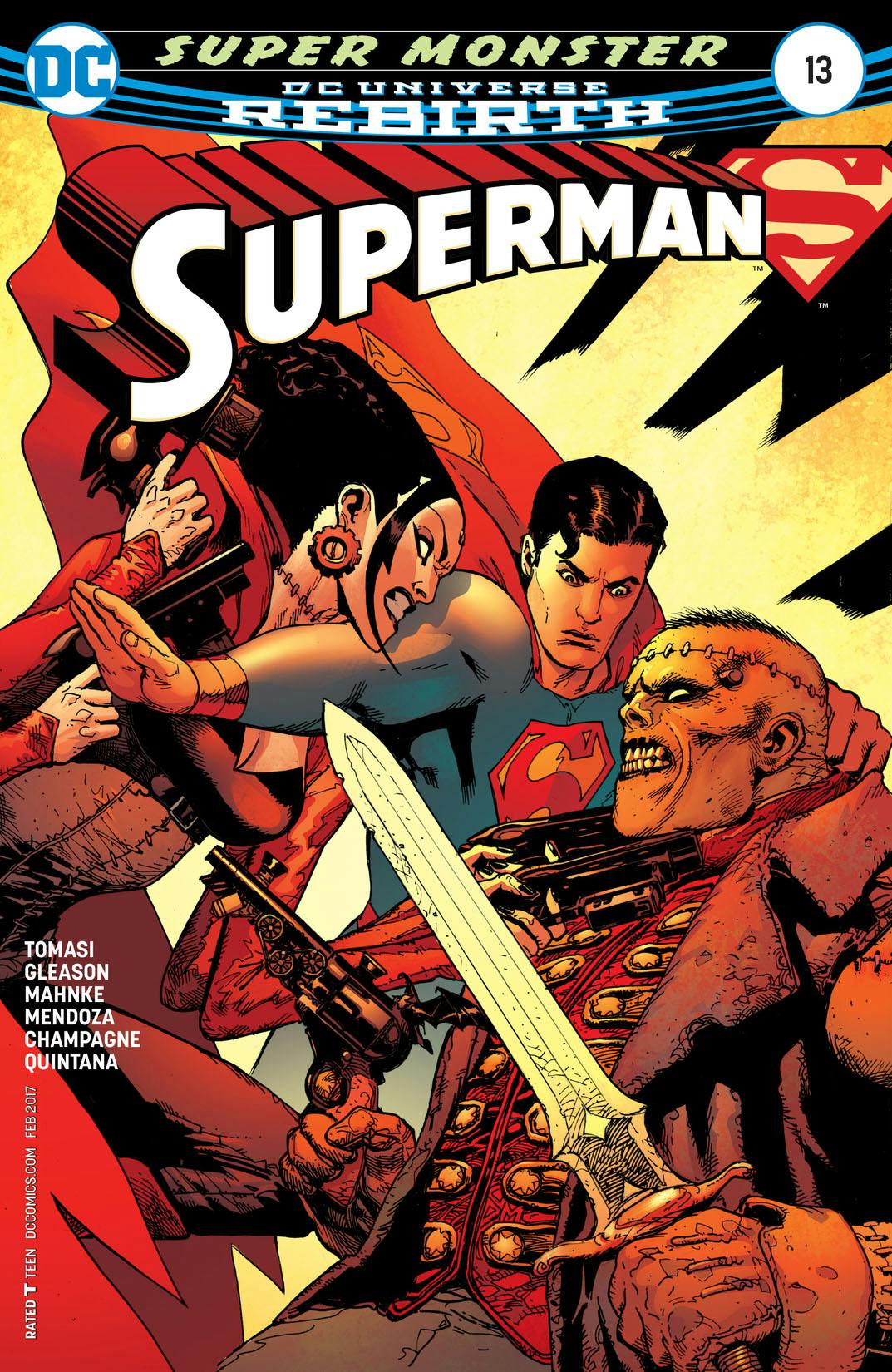 Superman (2016-) #13 preview images