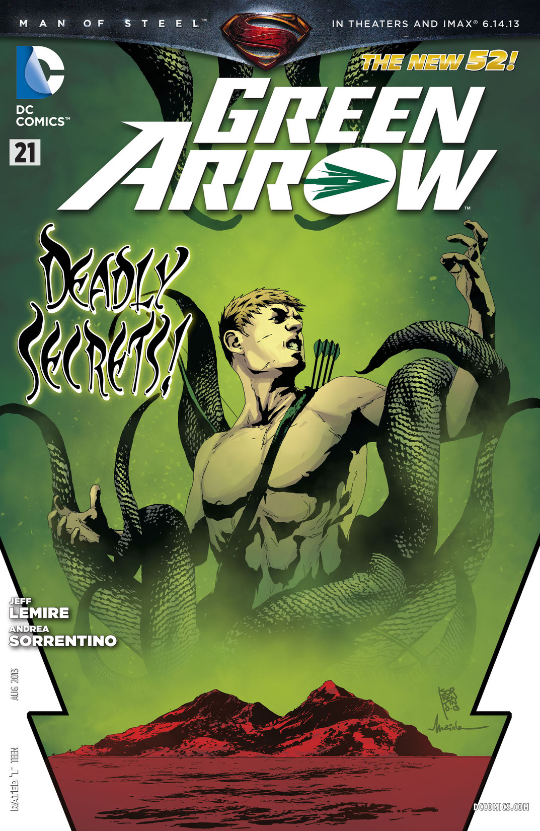 Green Arrow (2011-) #21 preview images