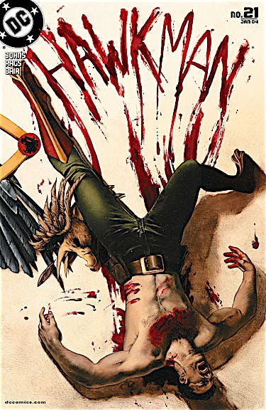 Hawkman (2002-) #21 preview images