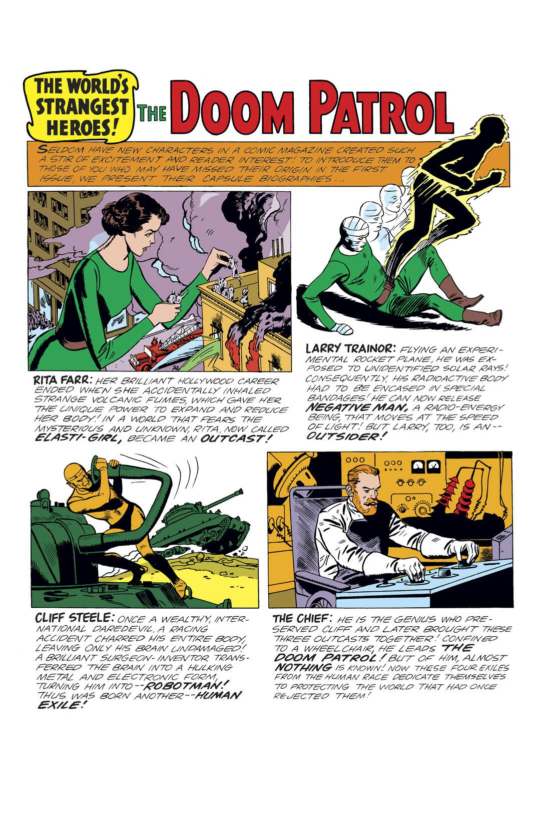 Doom Patrol (1964-1968) series preview1